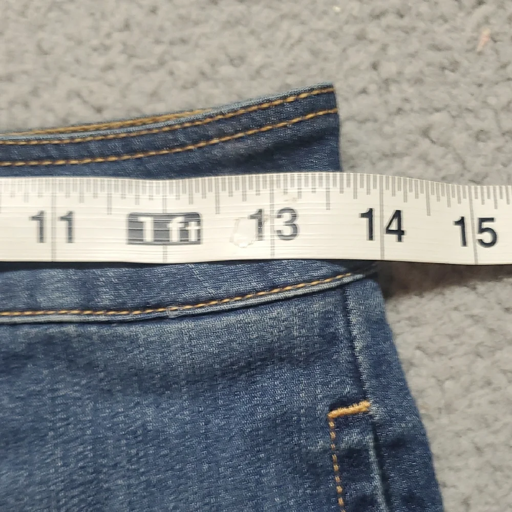 American Eagle Outfitters Denim Button-Front Women's Denim Mini Skirt Size 0 - Picture 4 of 6